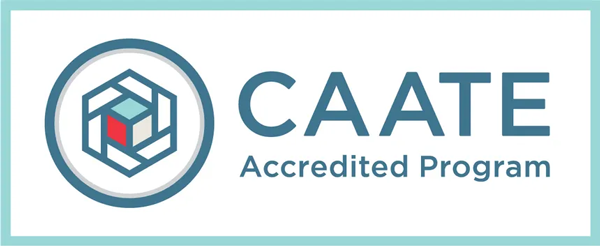 CAATE Accreditation seal