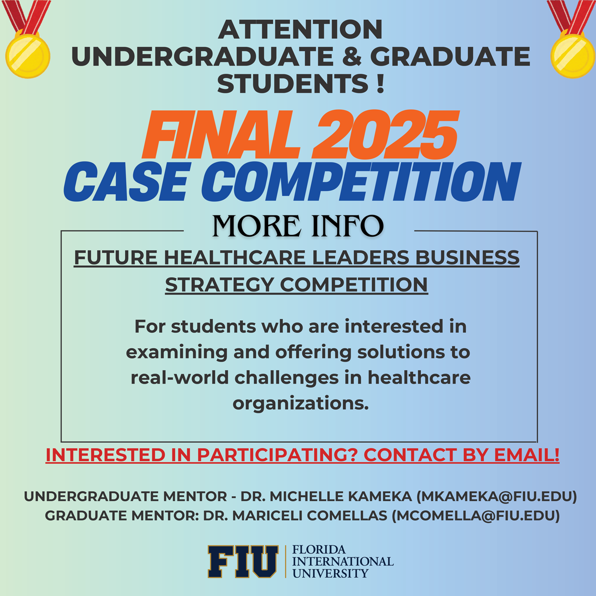 2025 Case Competition Interest Flyer