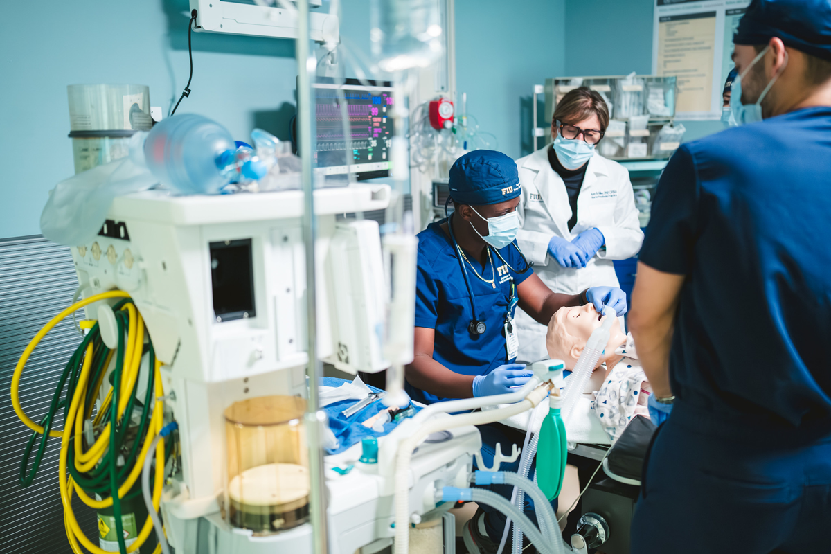 Our simulation environments replicate a variety of real-world settings including Medical-surgical care with Nurse Anesthesia.