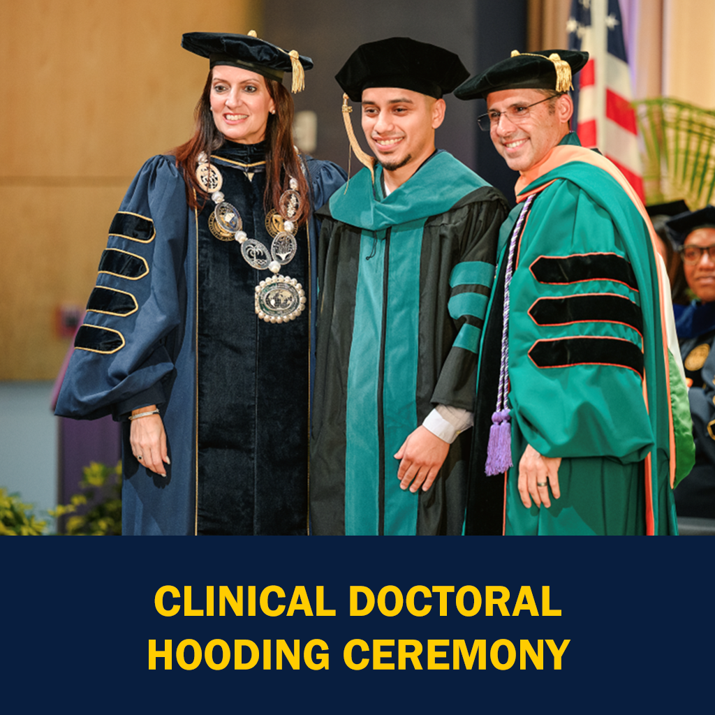 Clinical Doctoral Hooding Ceremony