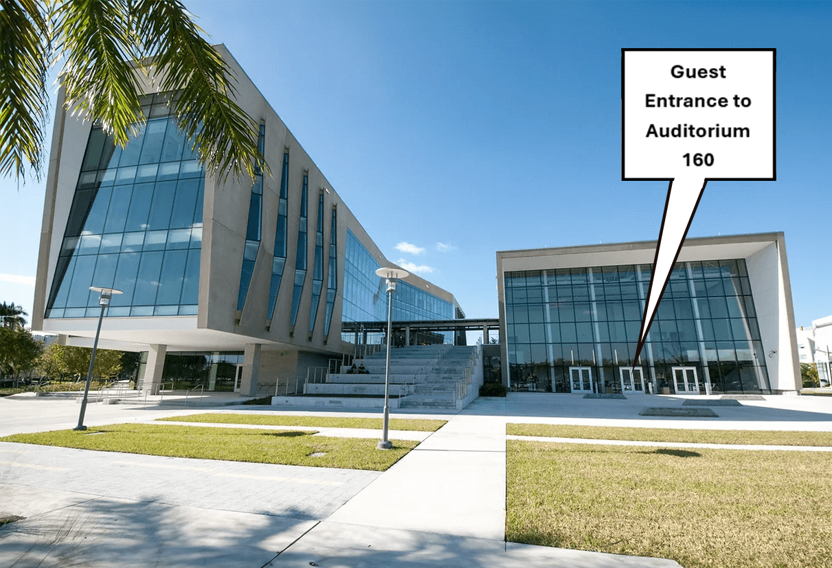 Guest entrance to SASC Building