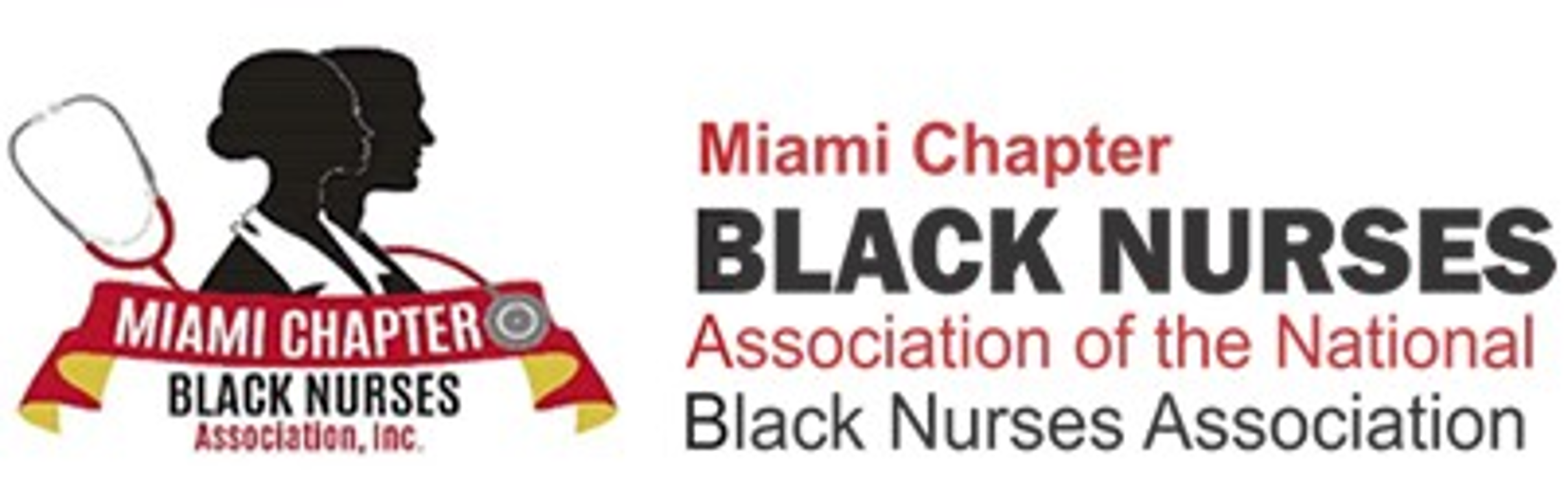 Logo for Black Nurses Association, Miami Chapter