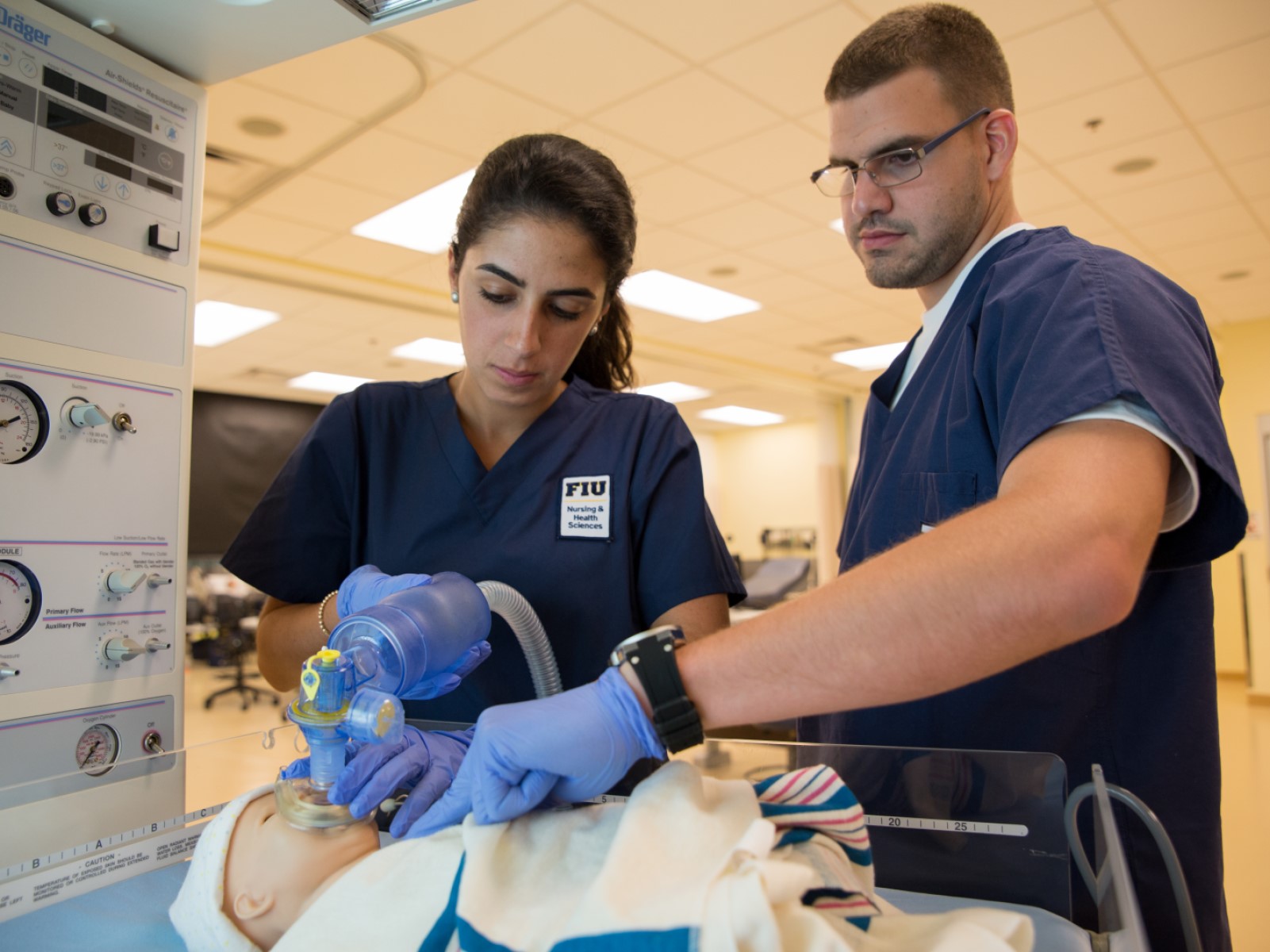 Image of FIU Nursing students