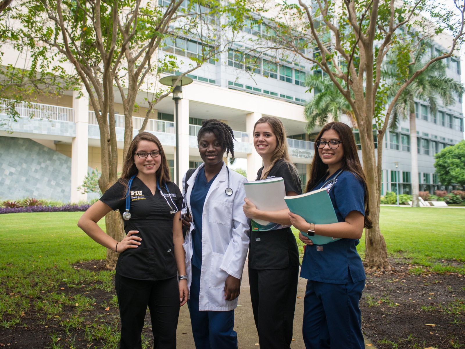 Image of FIU Nursing students