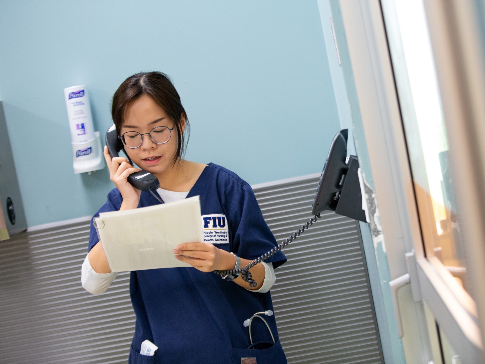 Image of FIU Nursing student